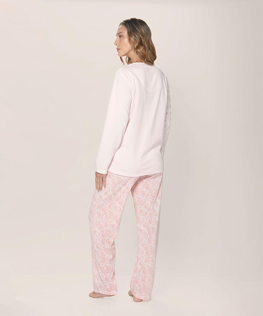 Pijama Micropolar Estampado Lady Genny | Comodidad Total-1