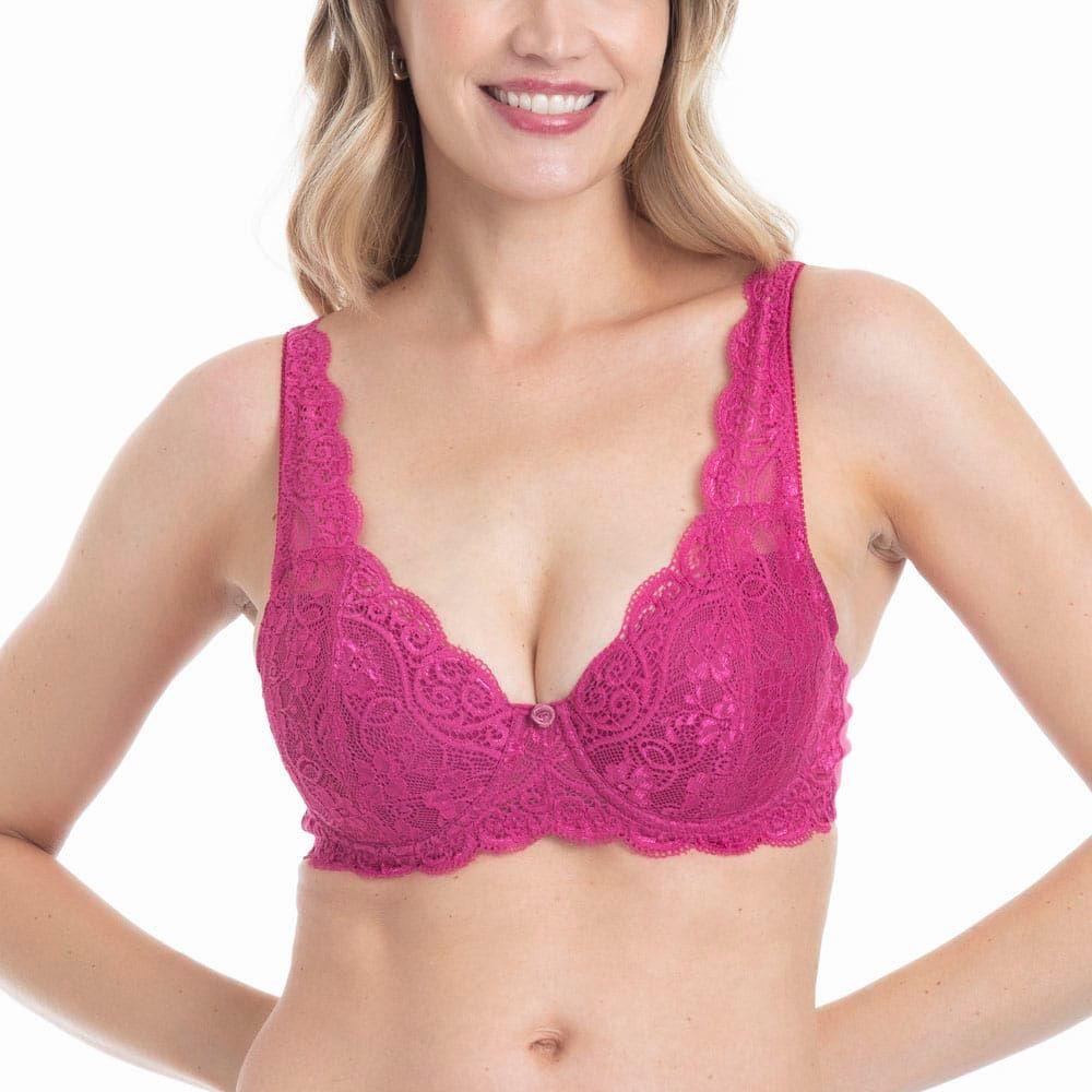 Sosten Encaje con Soft Con Arco Poliamida Mujer LADY GENNY-0