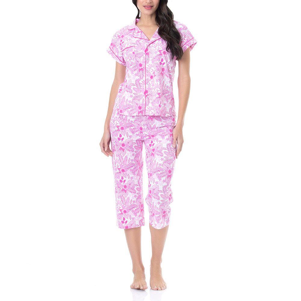 Pijama Cotton Estampado para Mujer-2