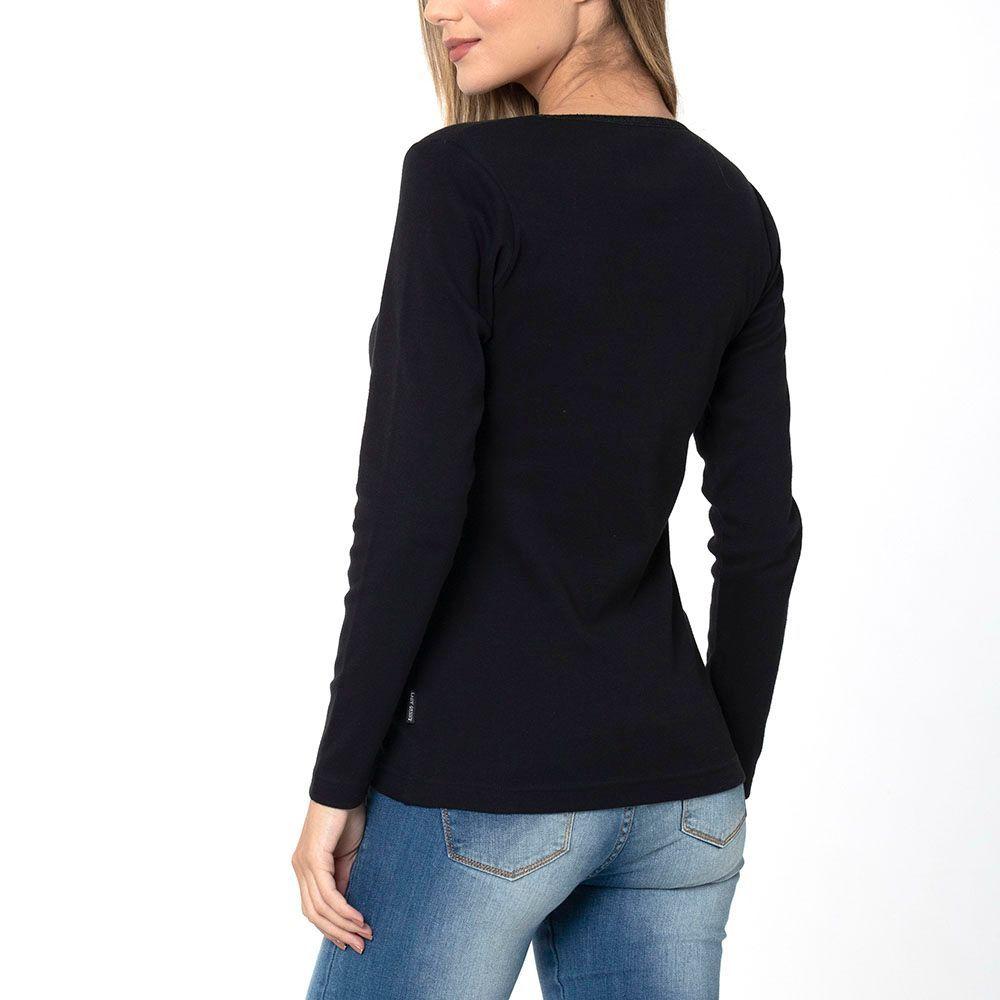 CAMISETA COTTON RIB MANGA LARGA-1
