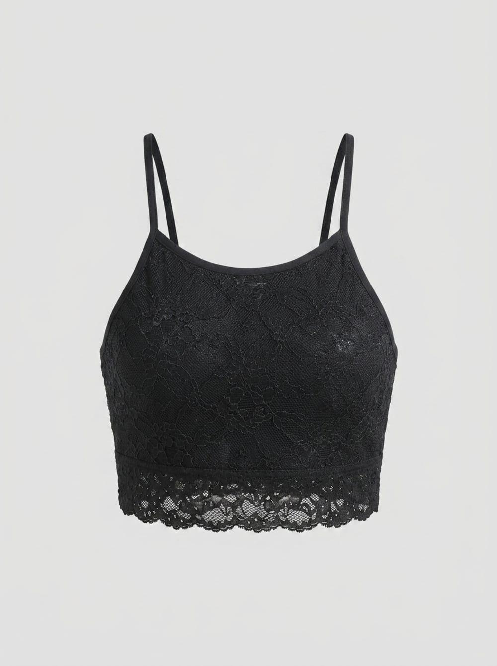 Bralette Encaje Detalle Entrecruzado Nylon Niña LADY GENNY-0