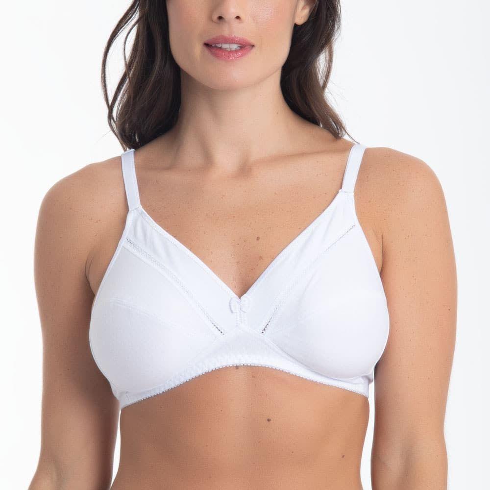 Sosten Algodon Liso Sin Arco Mujer LADY GENNY-0
