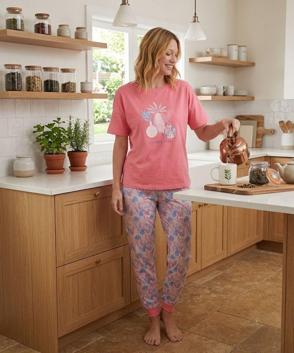 Pijama Algodón Estampado | Suavidad en tus Noches-7
