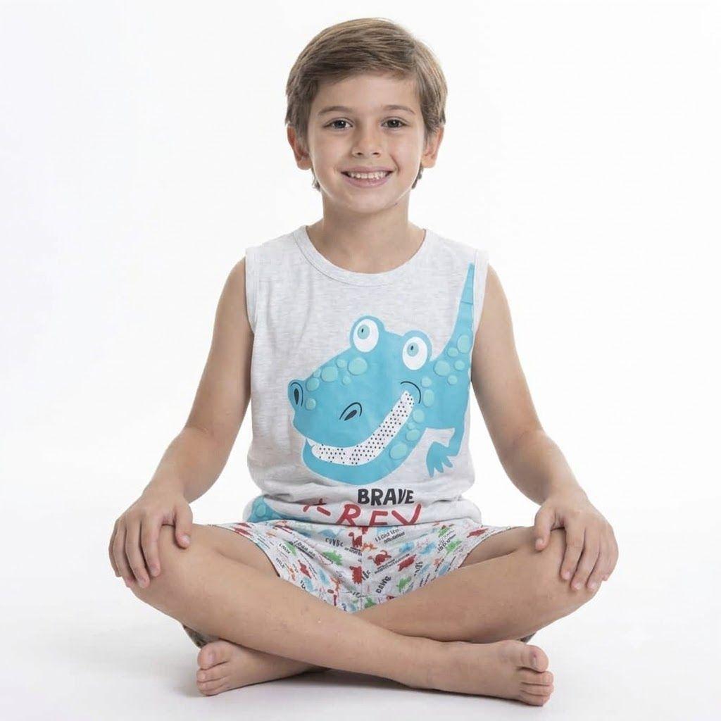 Pijama Verano Niños T-REX | Aventura y Comodidad-2