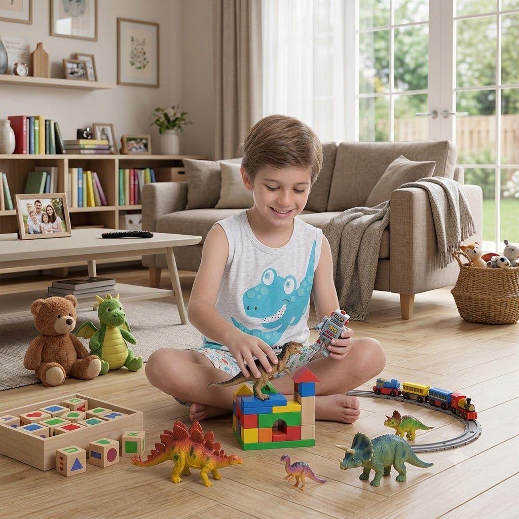 Pijama Verano Niños T-REX | Aventura y Comodidad-6