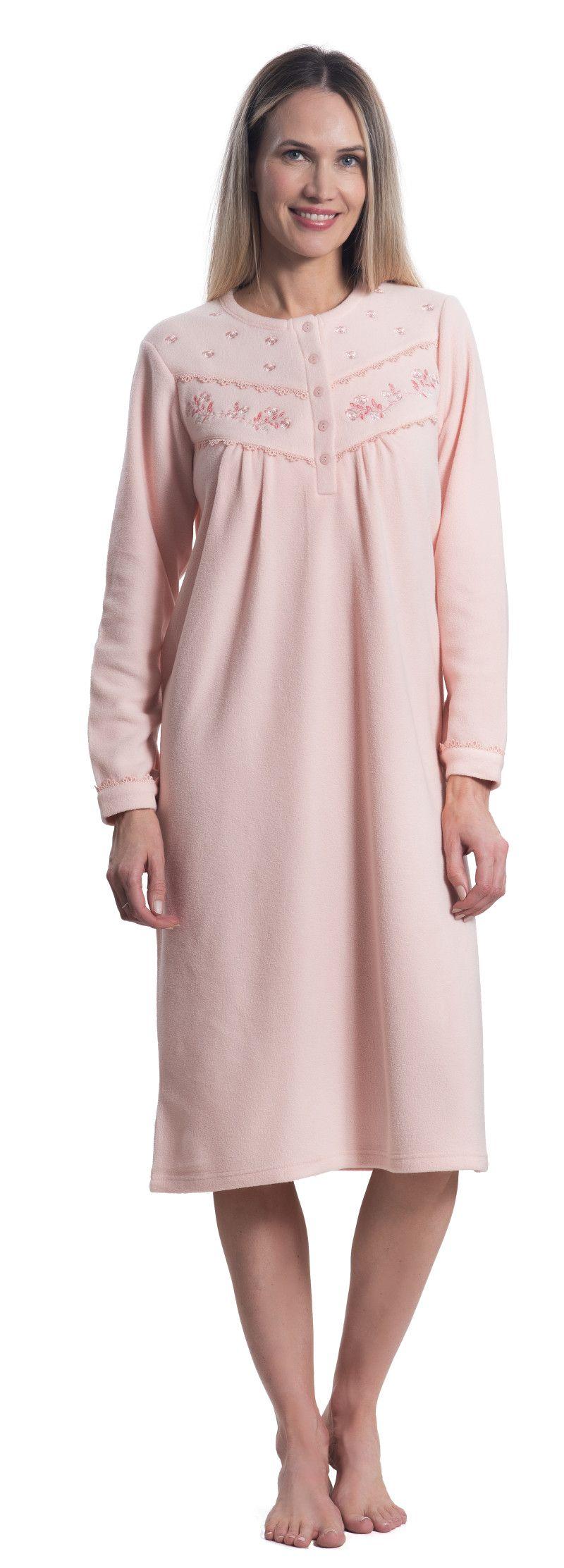 Camisa micropolar liso con bordado | Calidez y Suavidad-1