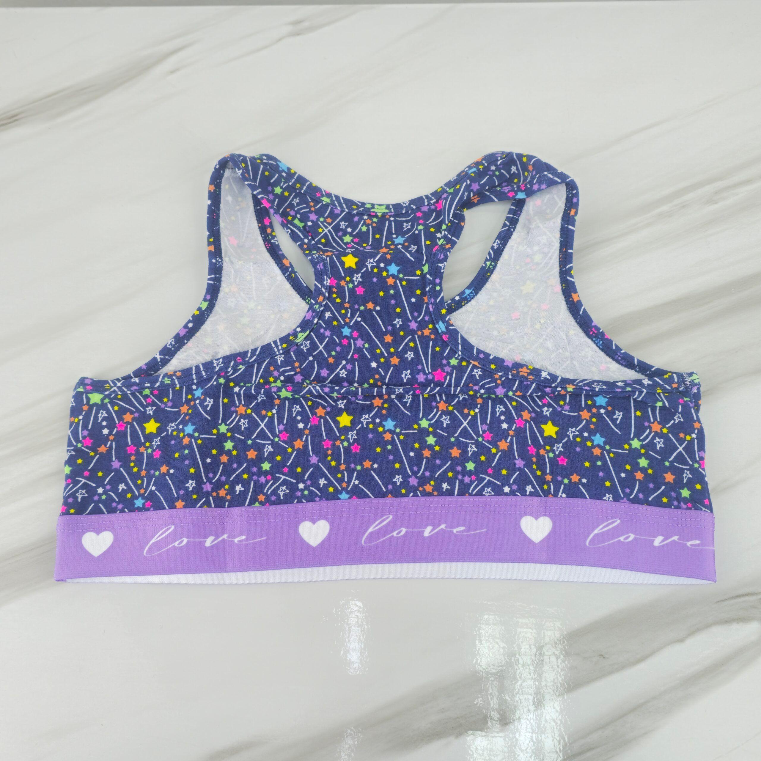 Top De Niña De Algodón Y Spandex-1