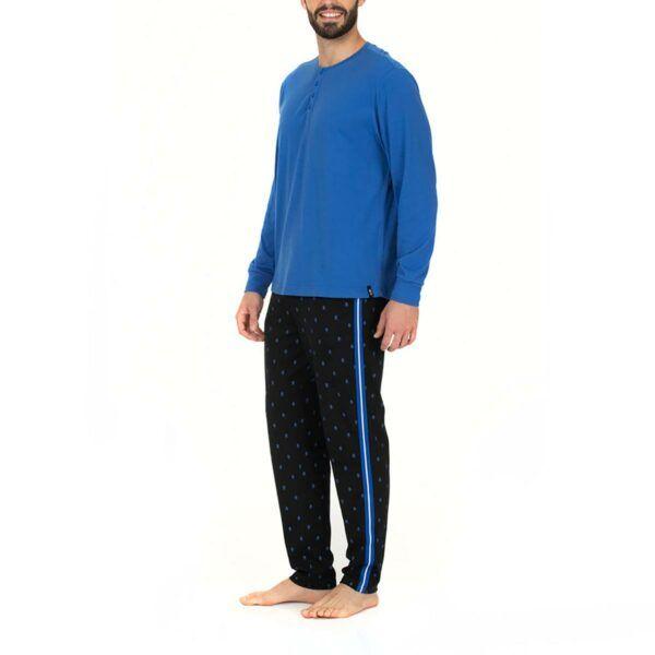 Pijama Cotton Botones Lady Genny-0