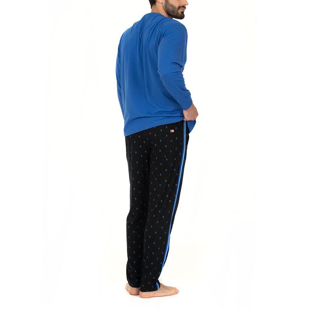 Pijama Cotton Botones Lady Genny-1