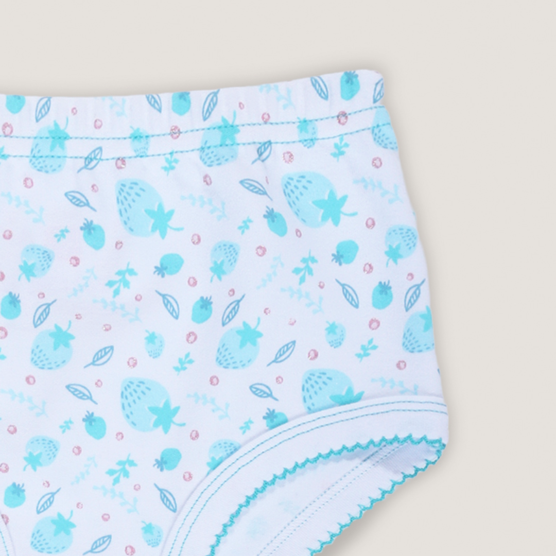 Calzón Infantil Cuadro Niña Alto | Suave Algodón-2