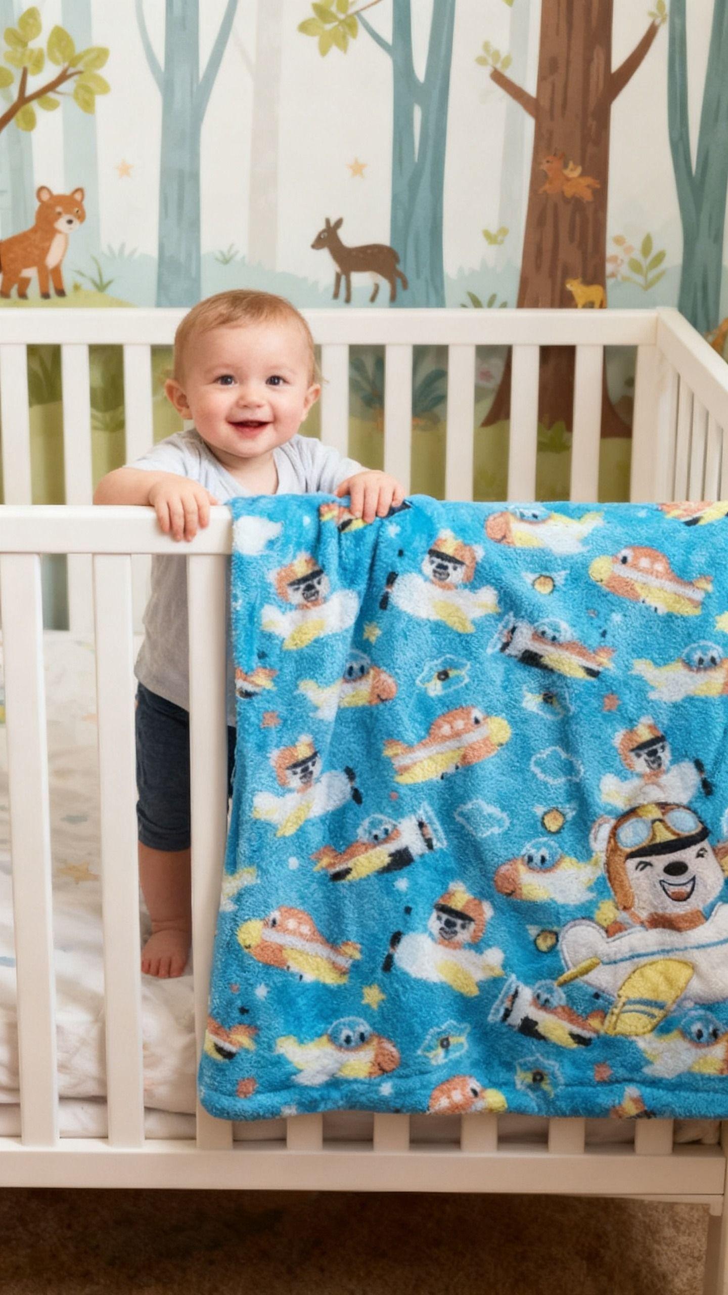 Manta Extra Suave Niño PUMUCKI | Máximo Confort Bebés-4
