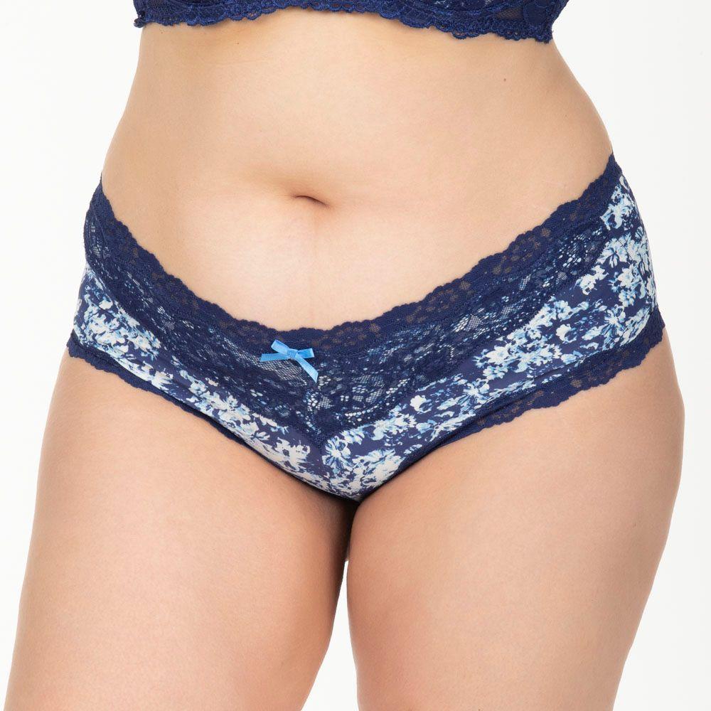 Pantaleta Invisible de Microfibra y Encaje-0