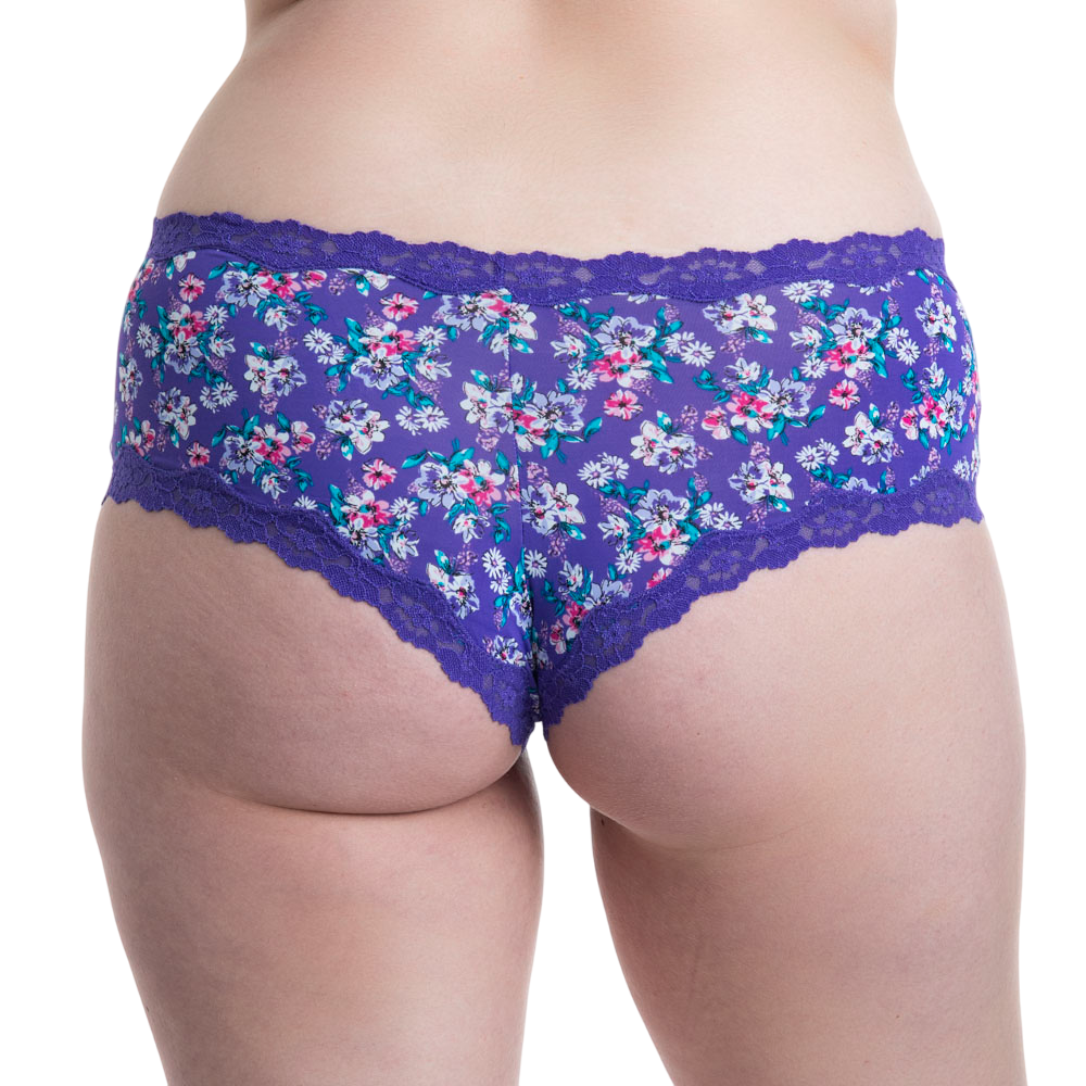 Pantaleta Invisible de Microfibra y Encaje-1