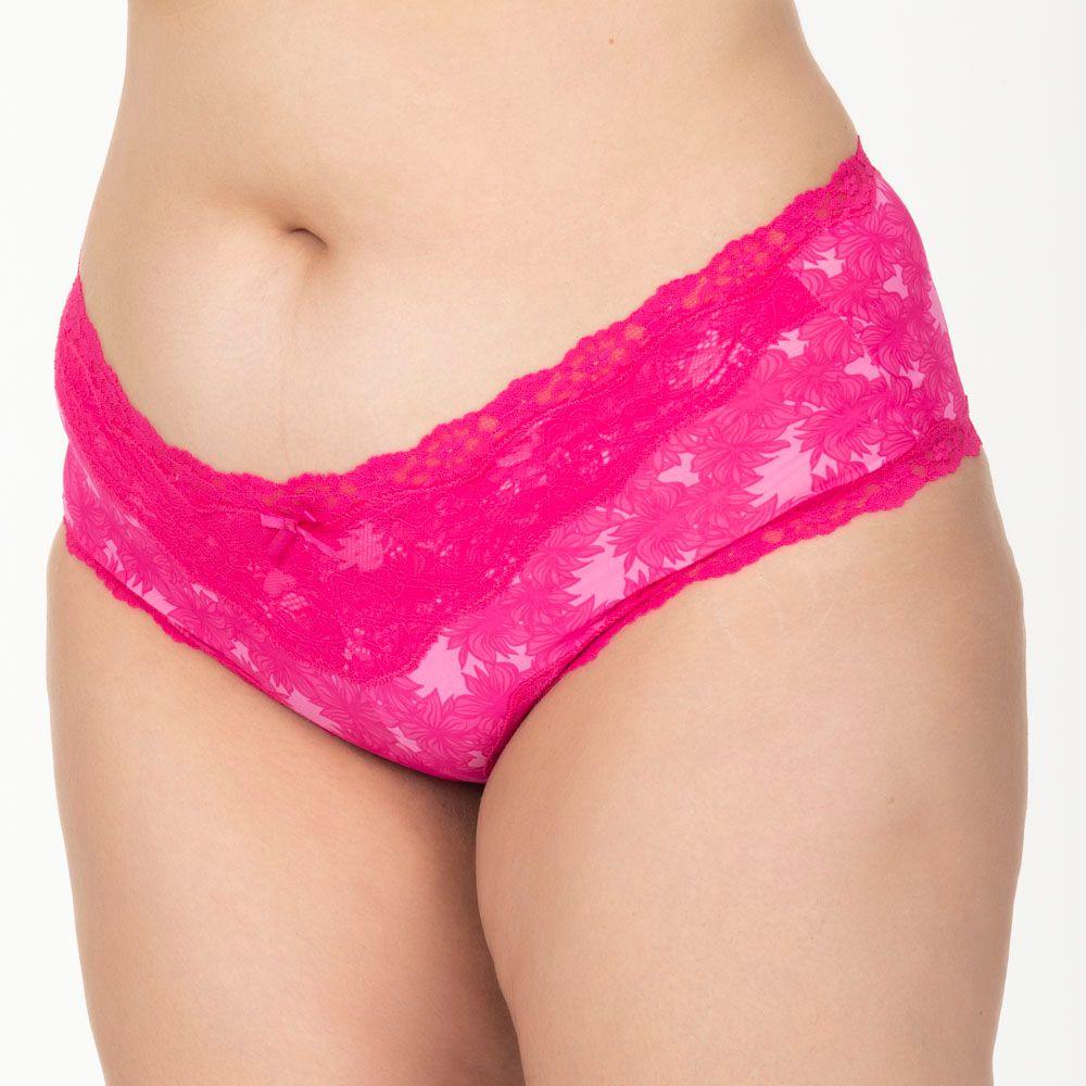 Pantaleta Invisible de Microfibra y Encaje-0