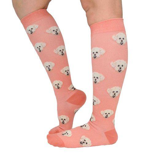 Bucaneras de Compresión Caras Perro Poodle-0