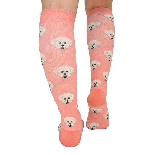 Bucaneras de Compresión Caras Perro Poodle-1