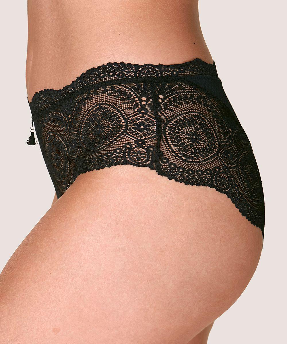 Pantaleta Encaje Microfibra | Elegante Y Cómoda-2