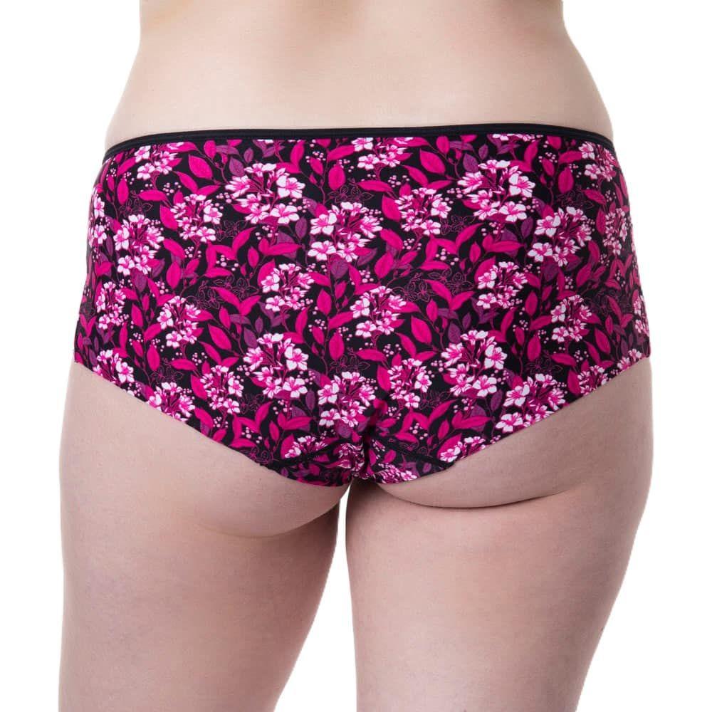Calzon cuadro invisible encaje Poliamida Mujer Lady Genny-1