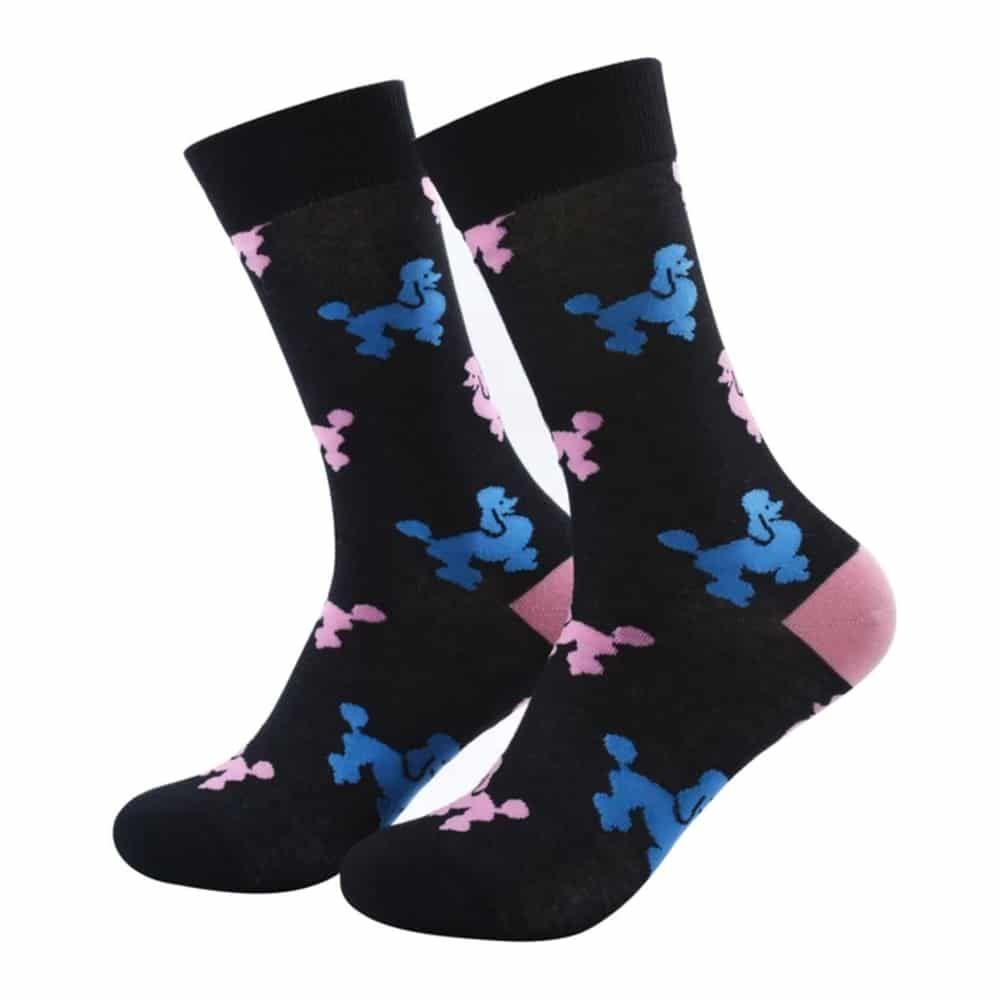 Calcetines Soquete Algodon Perritos Fashion Unisex Adulto-0