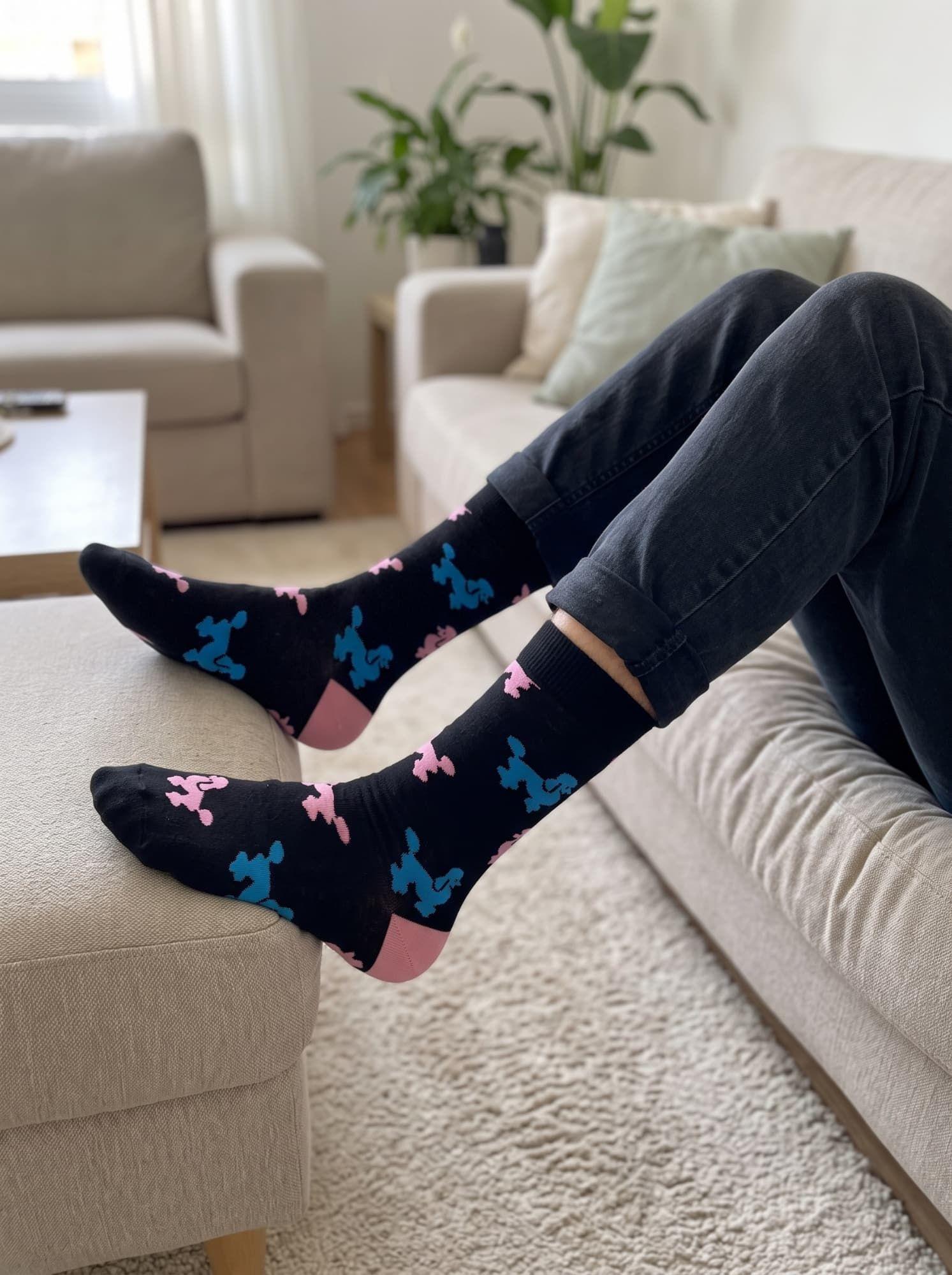 Calcetines Soquete Algodon Perritos Fashion Unisex Adulto-6