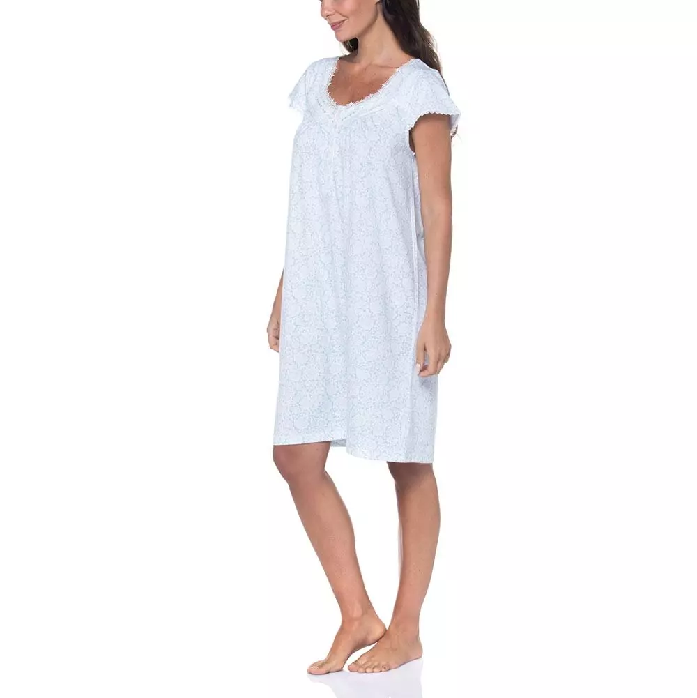 Camisa de Dormir con Detalles Hermosos-2