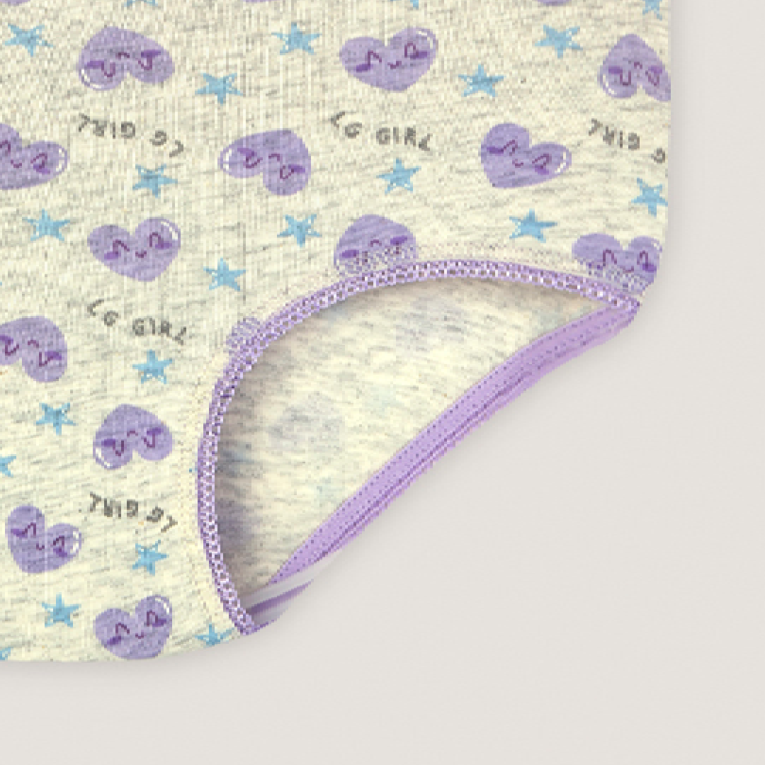 Calzón Cuadro Niña Algodón Lady Genny | Comodidad Total-2