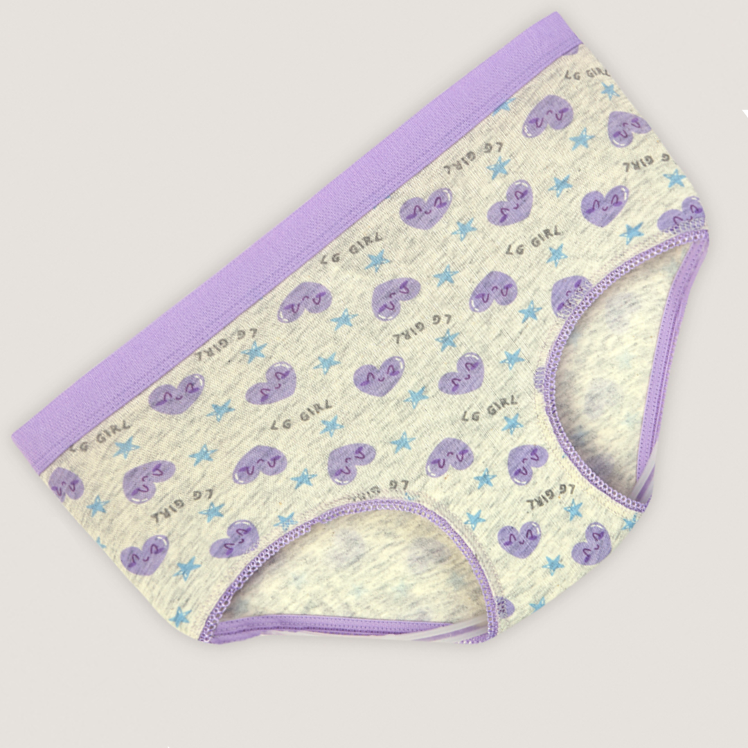 Calzón Cuadro Niña Algodón Lady Genny | Comodidad Total-3