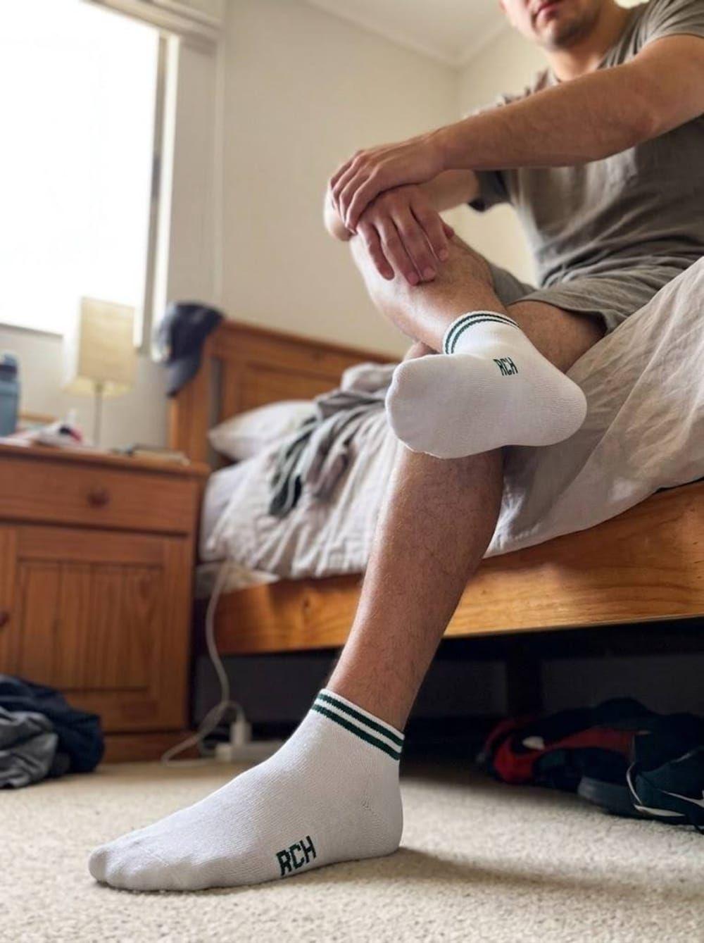 Calcetín Deportivo Algodón Hombre | Comodidad Sin Costuras-4