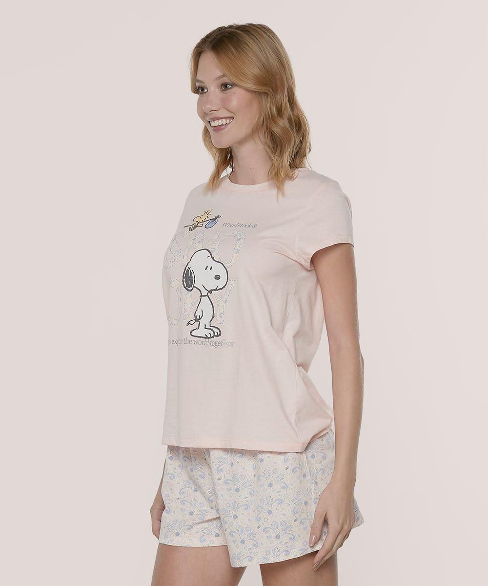 Pijama Cotton Snoopy Cotton | Suavidad y Confort-2