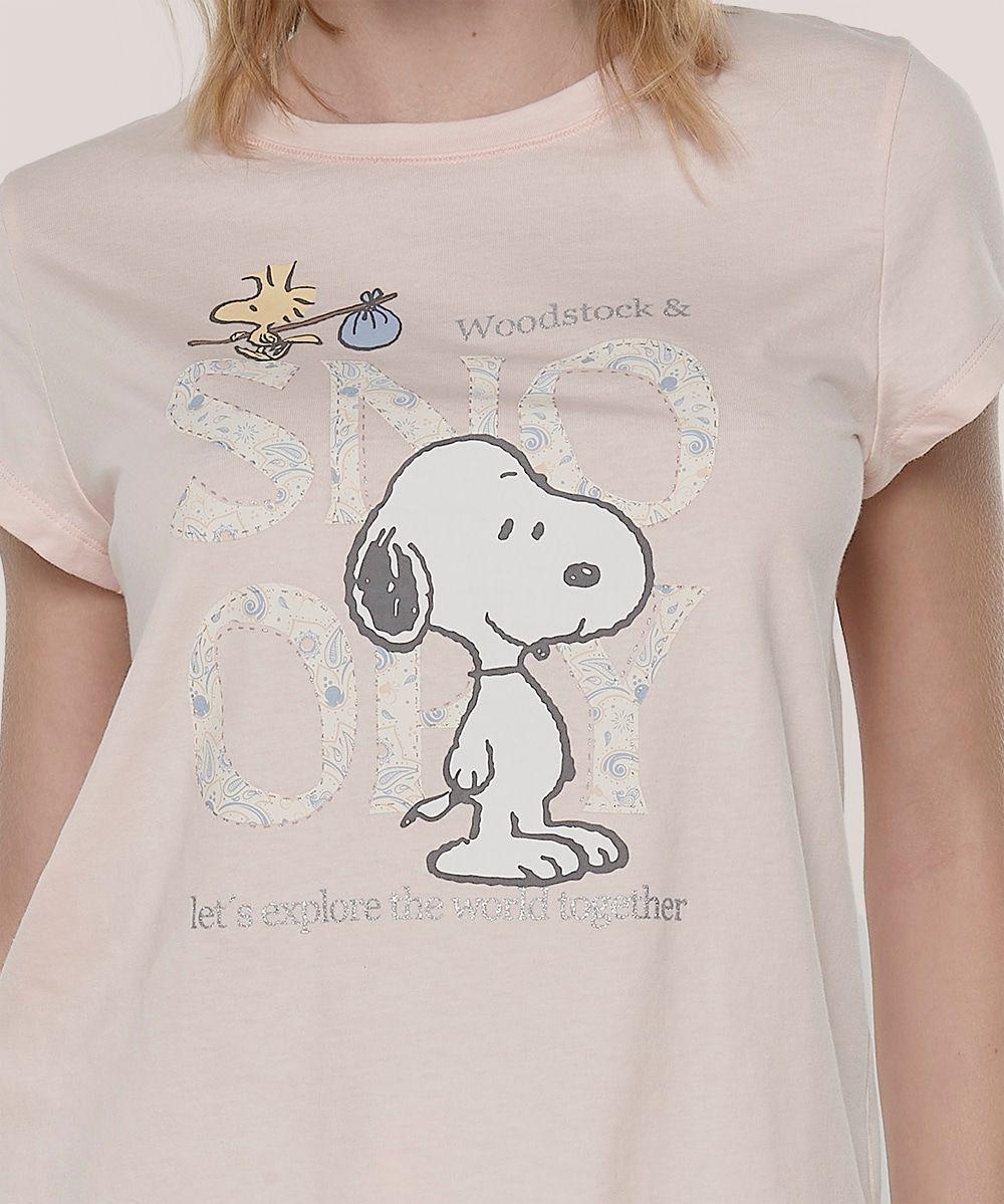 Pijama Cotton Snoopy Cotton | Suavidad y Confort-3