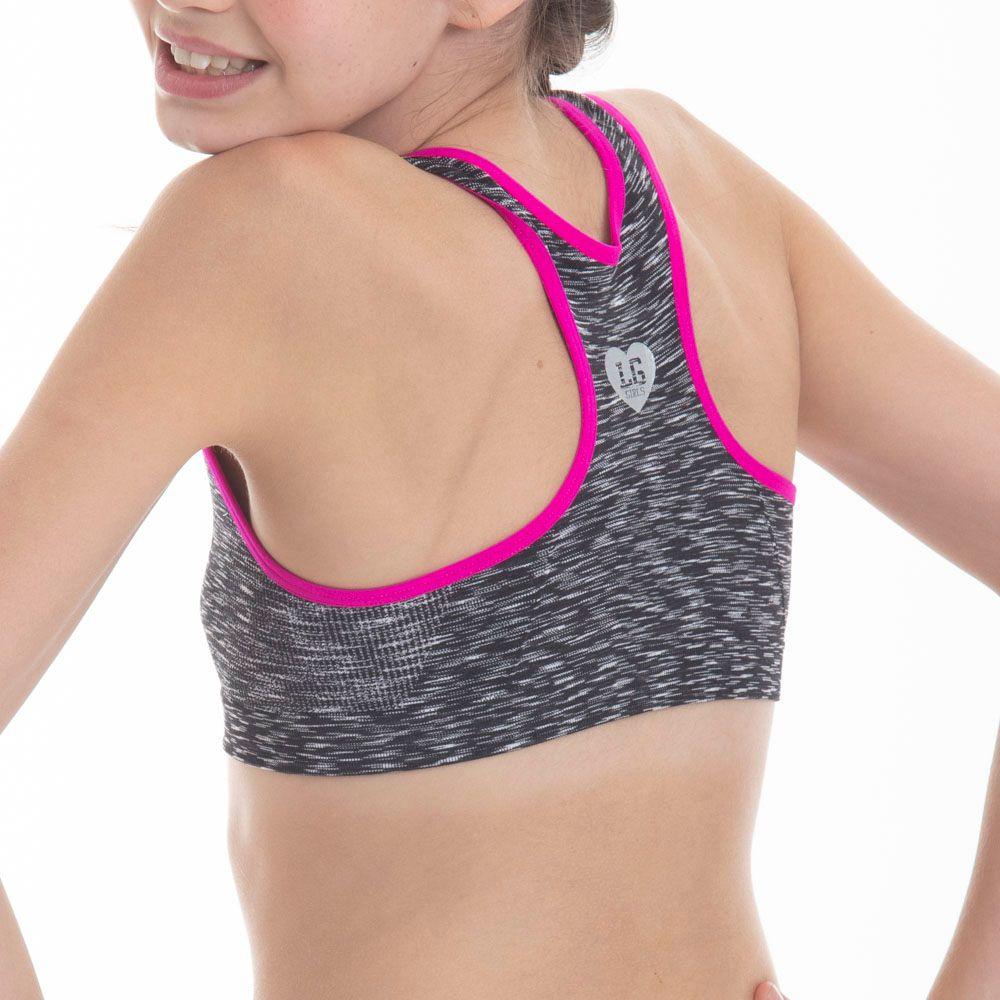 Top Deportivo Seamless para Niña-1