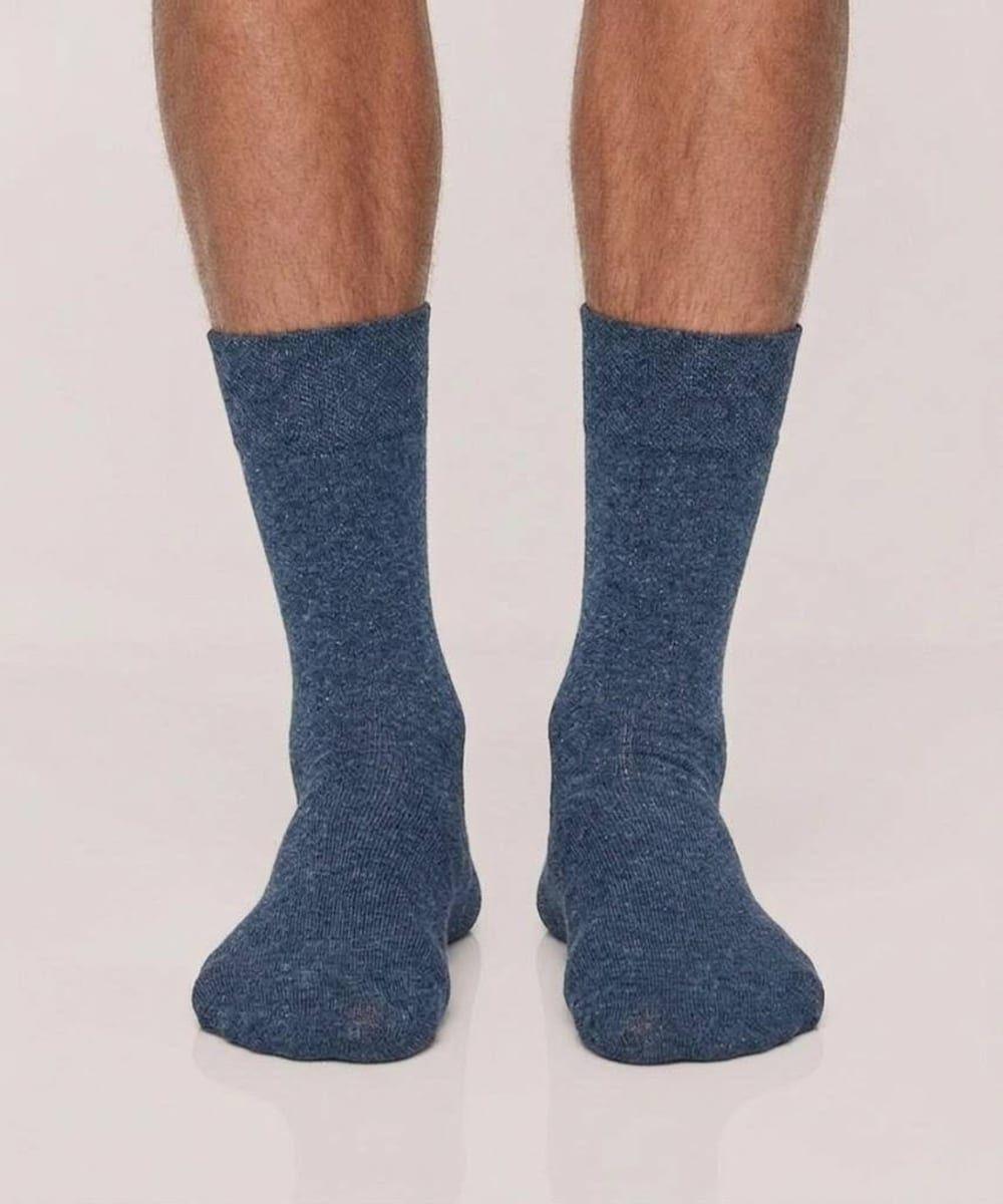 Calcetín Algodón Largo Americano | Confort Diario Masculino-2