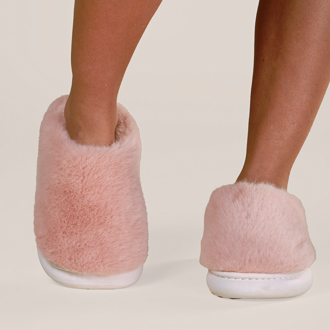 Slipper Mujer Ultra Suave | Pantuflas Pelo Largo-0