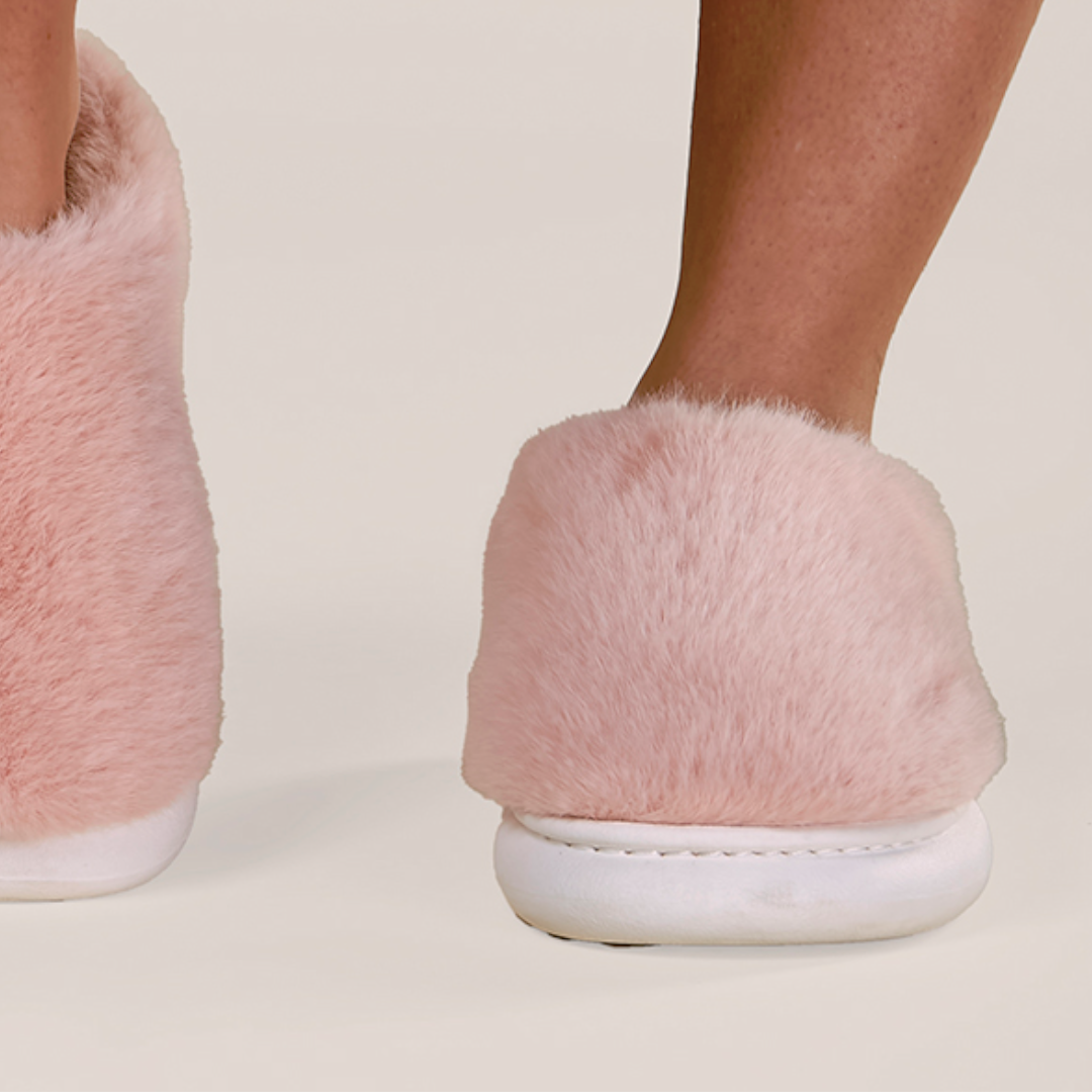 Slipper Mujer Ultra Suave | Pantuflas Pelo Largo-3