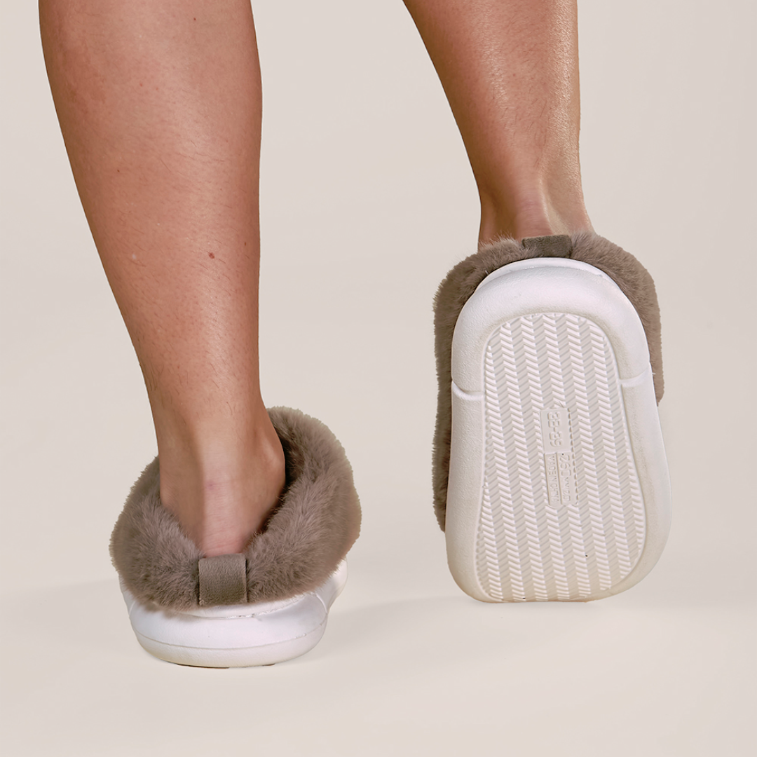 Slipper Mujer Ultra Suave | Pantuflas Pelo Largo-2