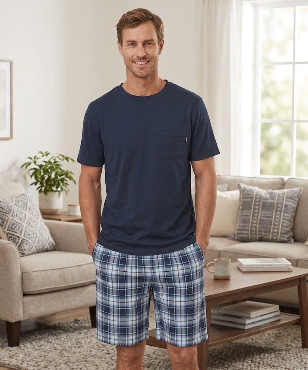 Pijama Algodón Premium Hombre | Suavidad que Transforma-8
