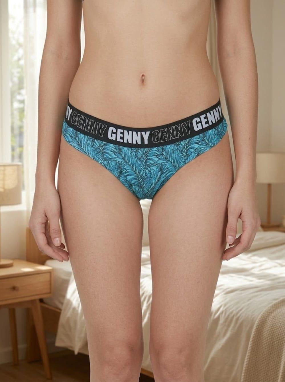 Calzon Colaless Algodon Estampado Mujer LADY GENNY-5