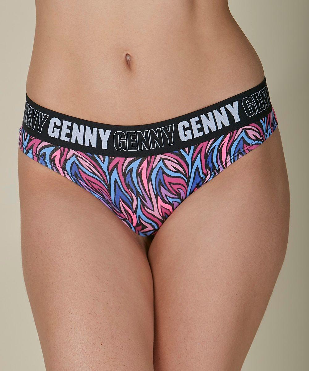 Calzon Colaless Algodon Estampado Mujer LADY GENNY-0