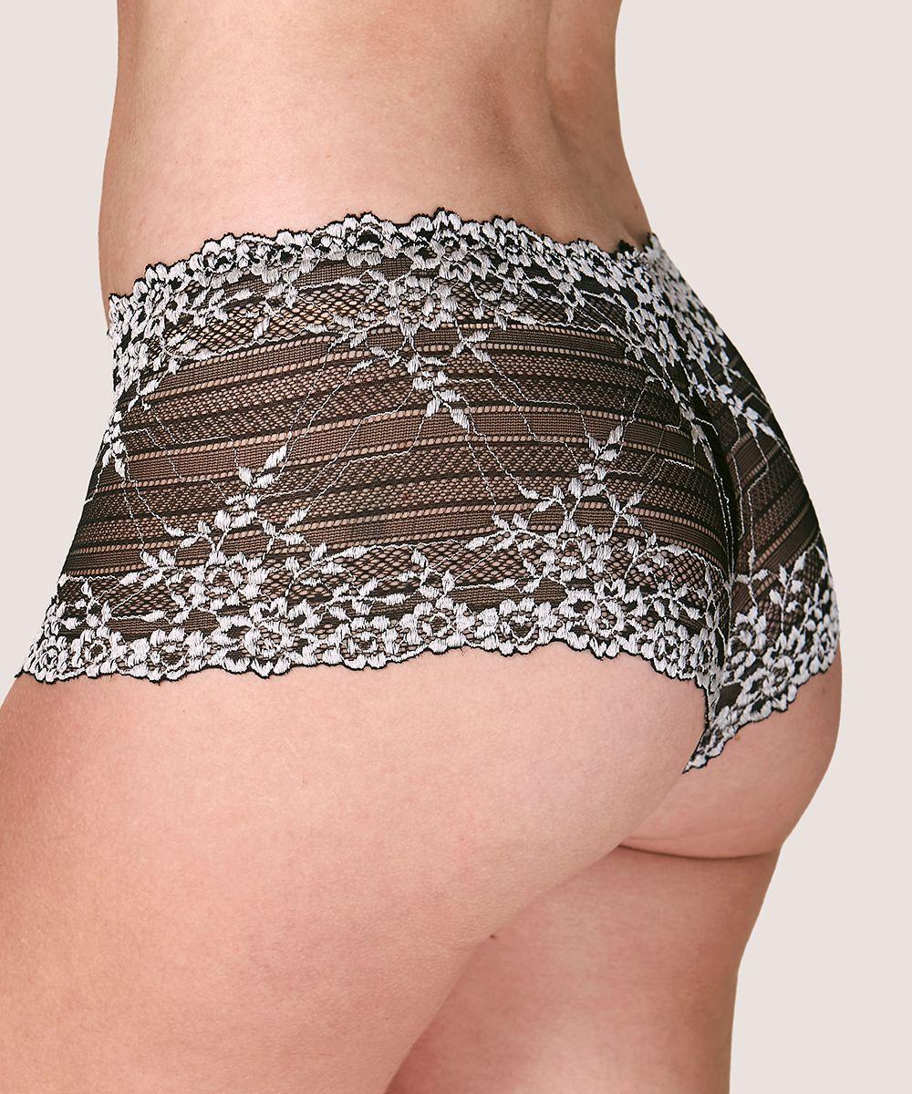 Pantaleta Encaje con Elásticos Invisibles-2