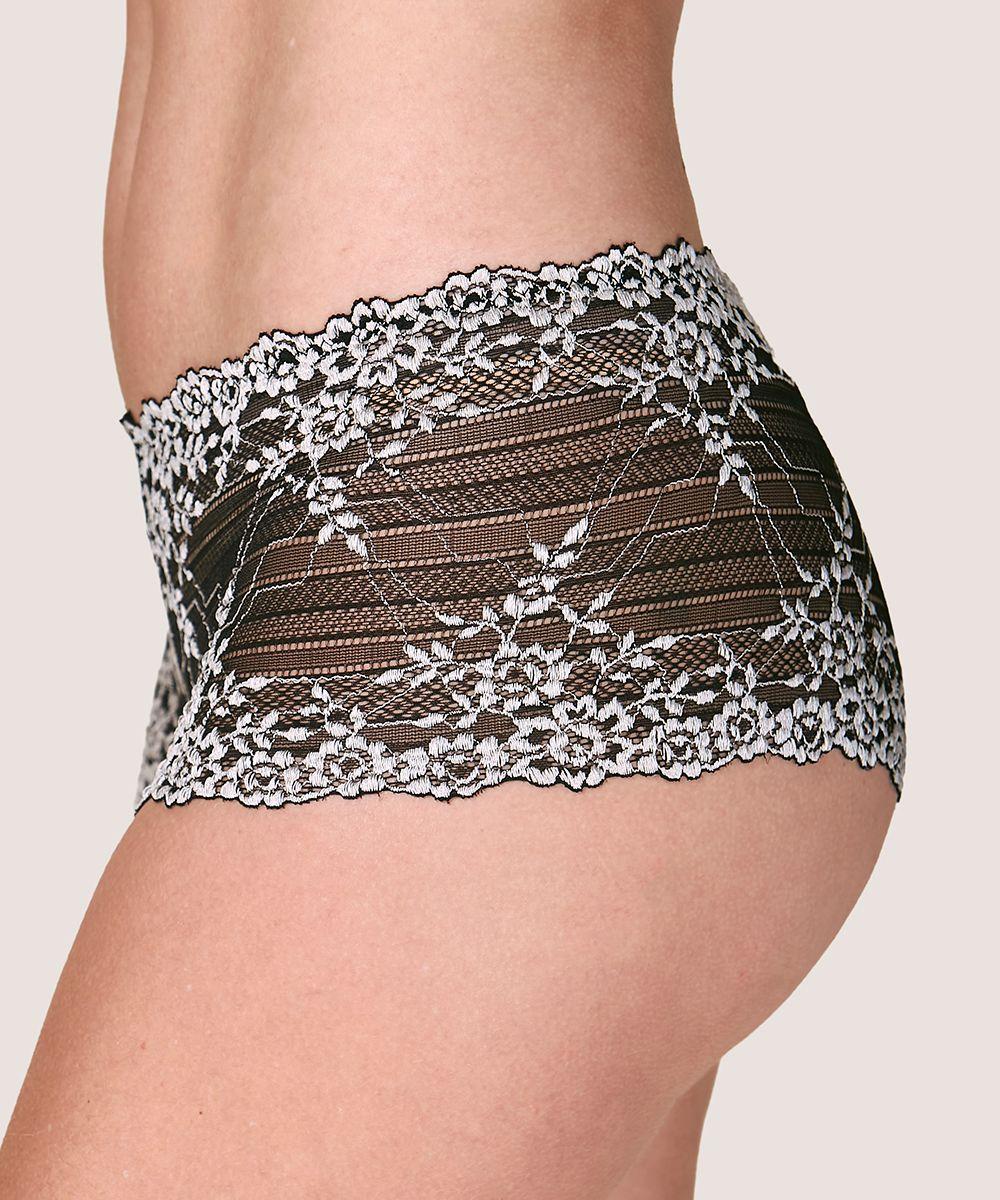 Pantaleta Encaje con Elásticos Invisibles-3