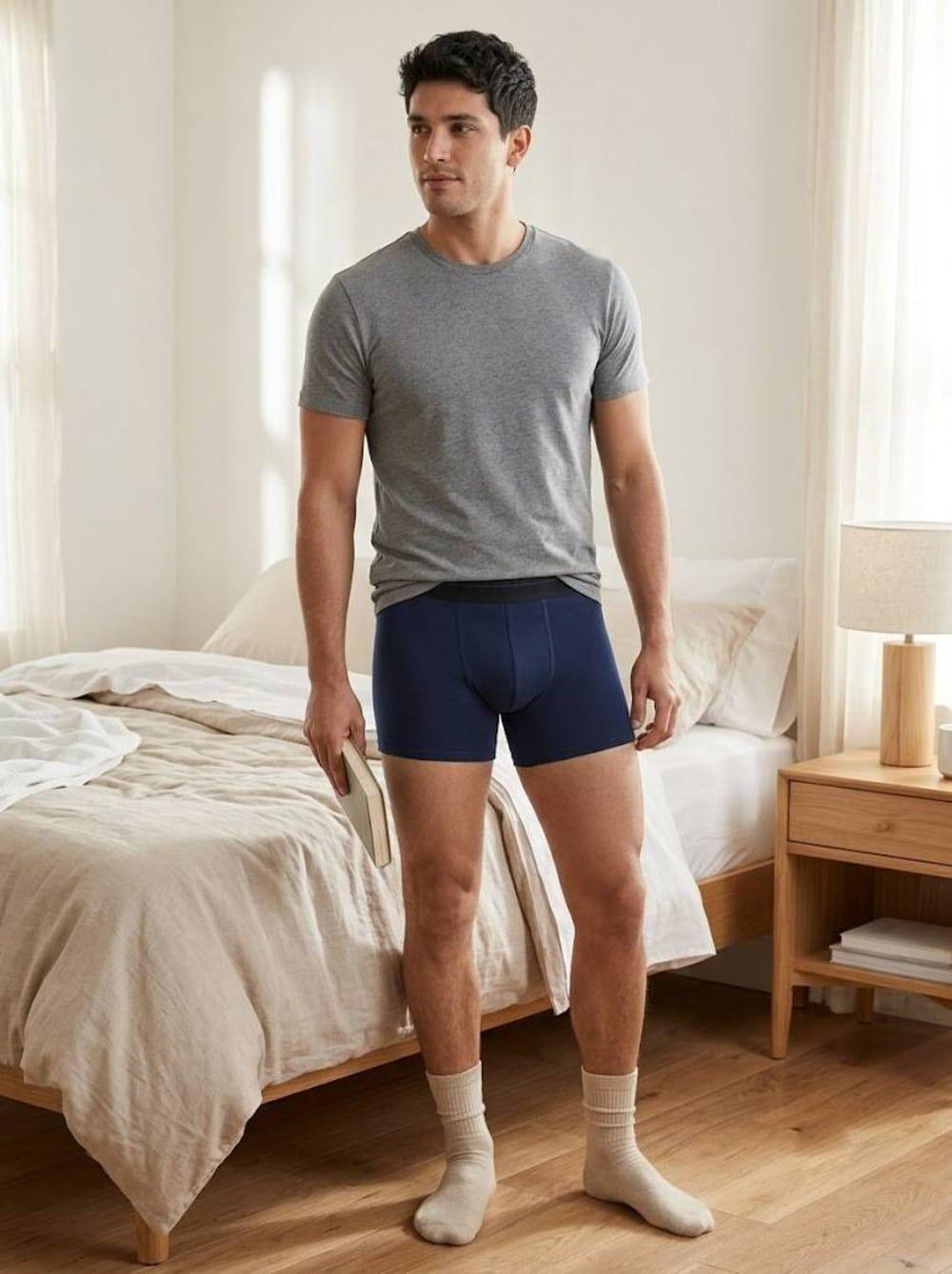 Boxer Algodon Spandex Hombre | Comodidad Garantizada-4