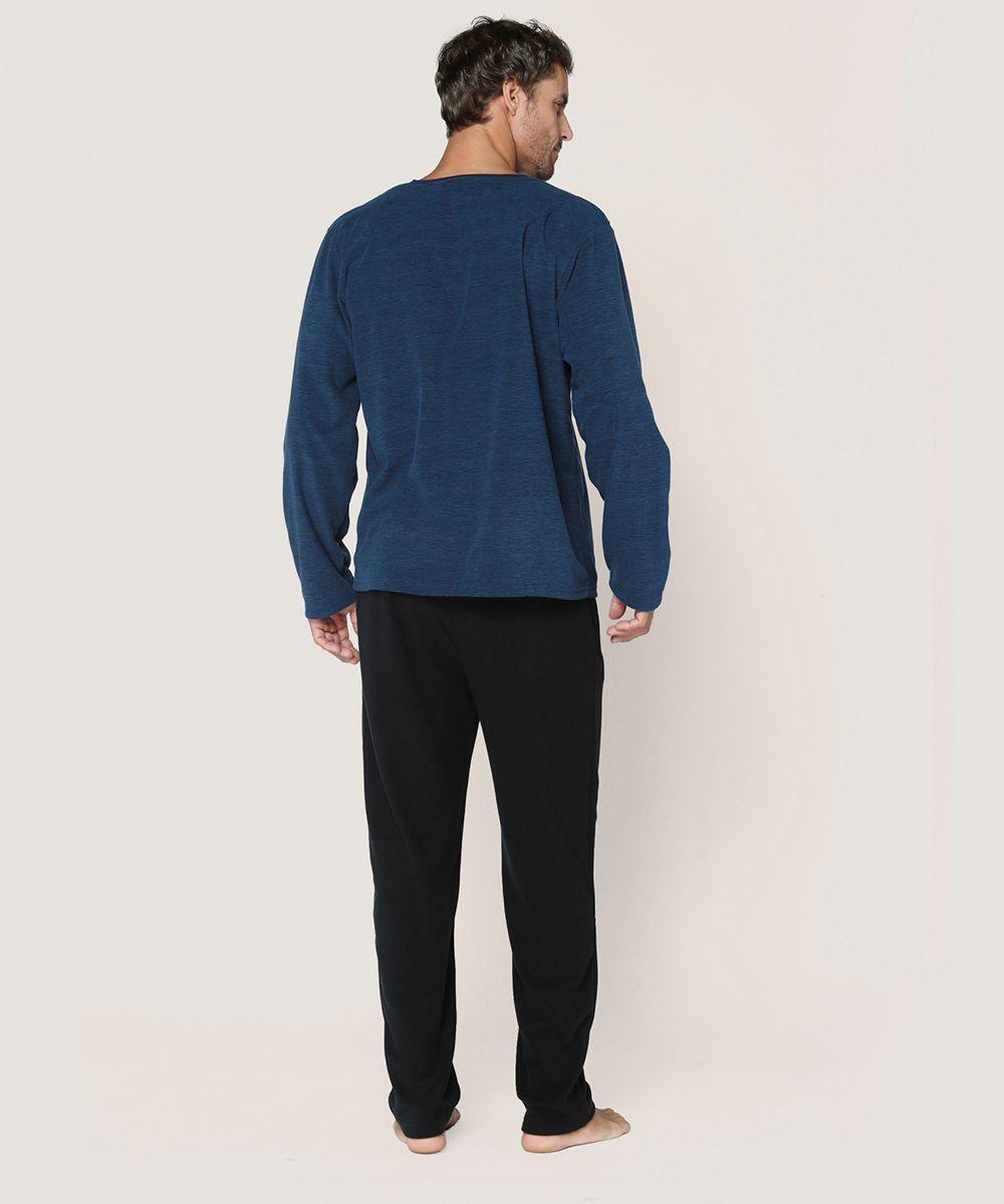 Pijama Micropolar Hombre Cómodo | Lady Genny-2