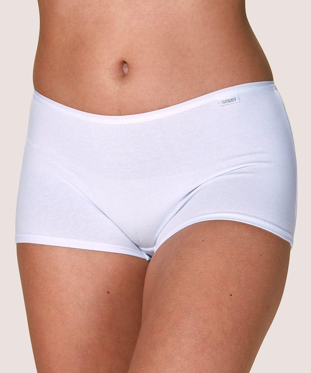 Calzones de Algodón Liso Mujer Lady Genny-0
