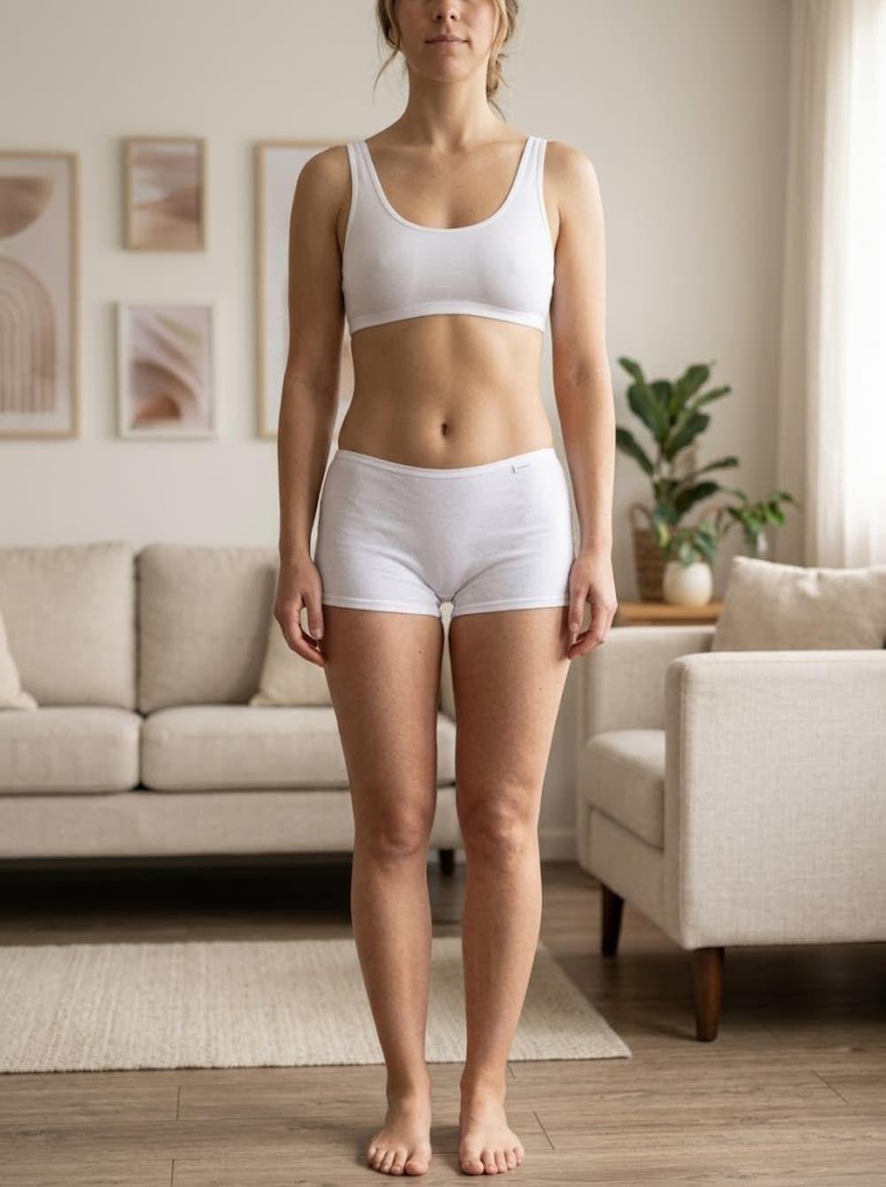 Calzones de Algodón Liso Mujer Lady Genny-3