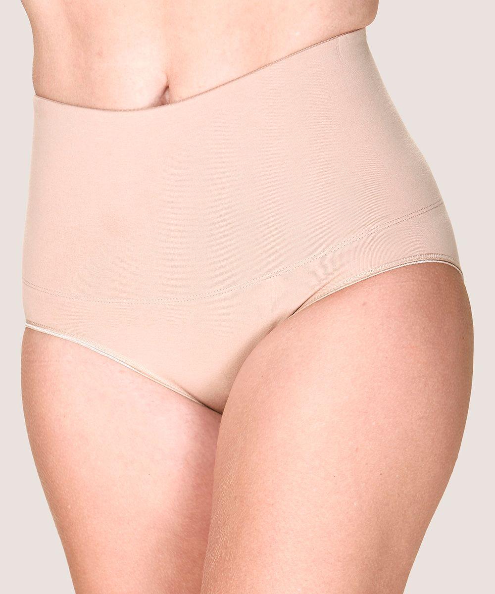 Calzón Control Abdomen Tiro Alto Algodón Mujer LADY GENNY-1