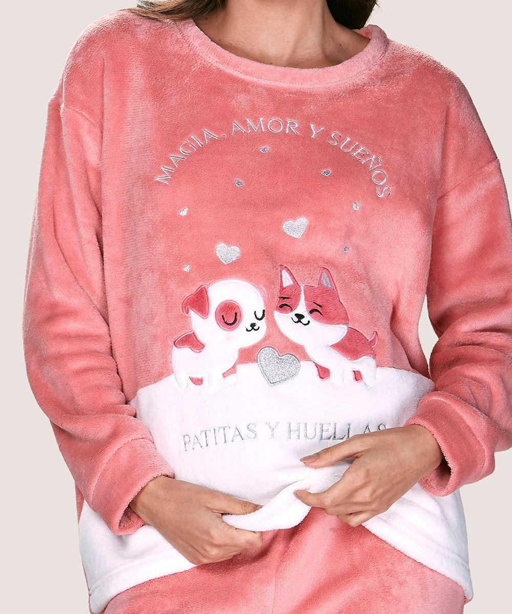 Pijama Polar Mujer | Abrigo y Dulzura - LADY GENNY-3