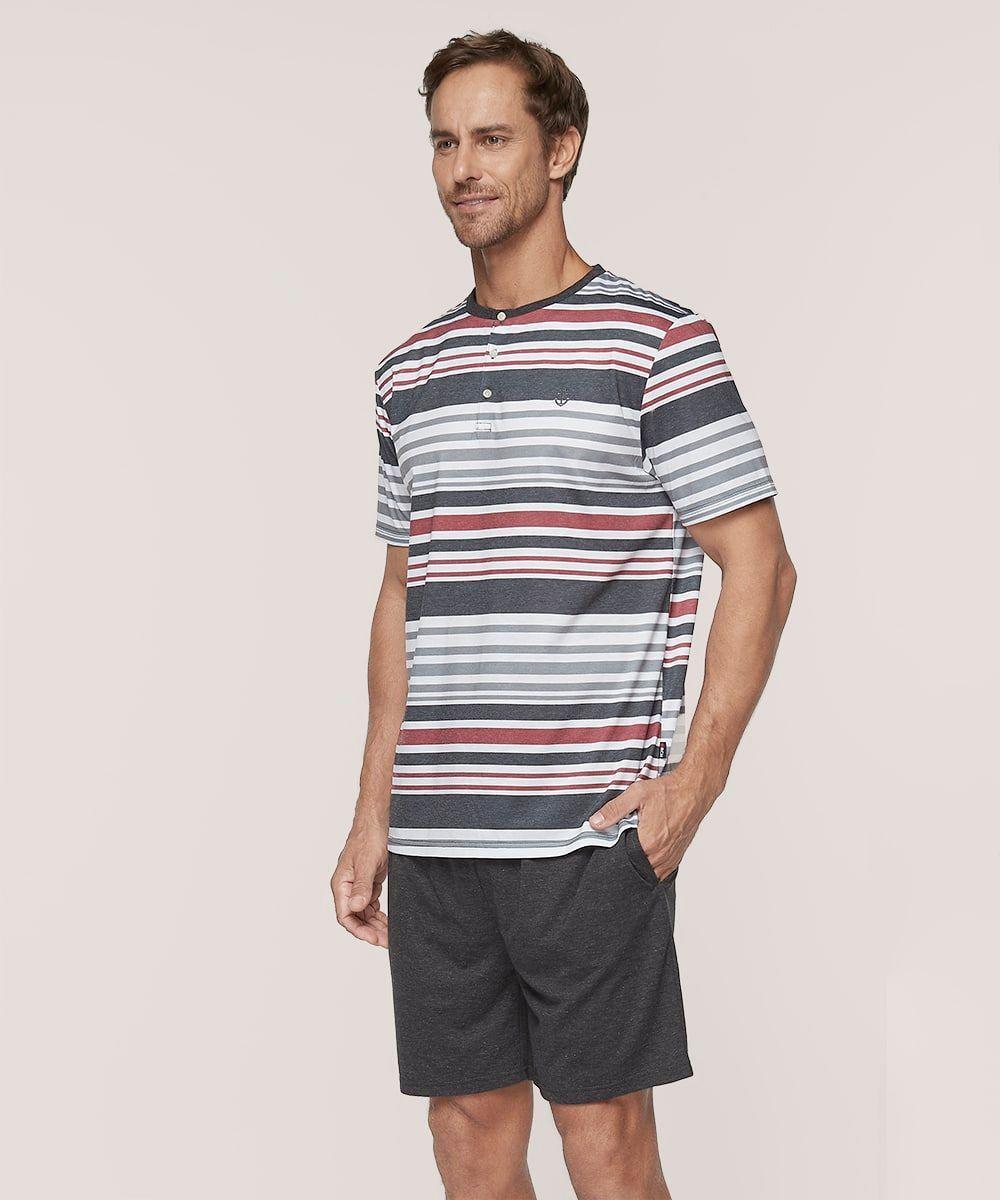 Pijama Cotton Rayas Hombre | Frescura y Confort-0
