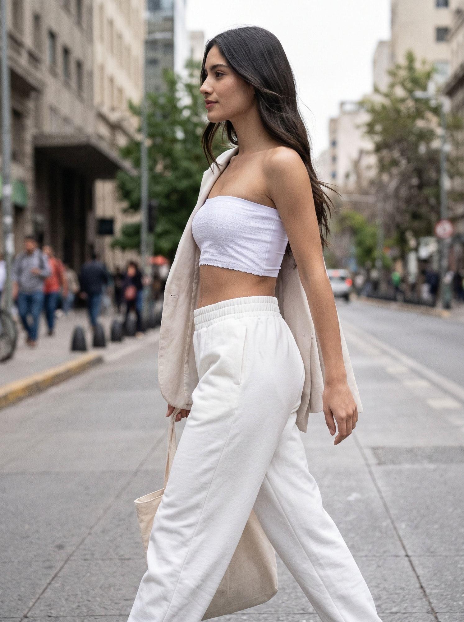 Sostén Strapless Sin Arco Poliamida encaje Mujer LADY GENNY-8