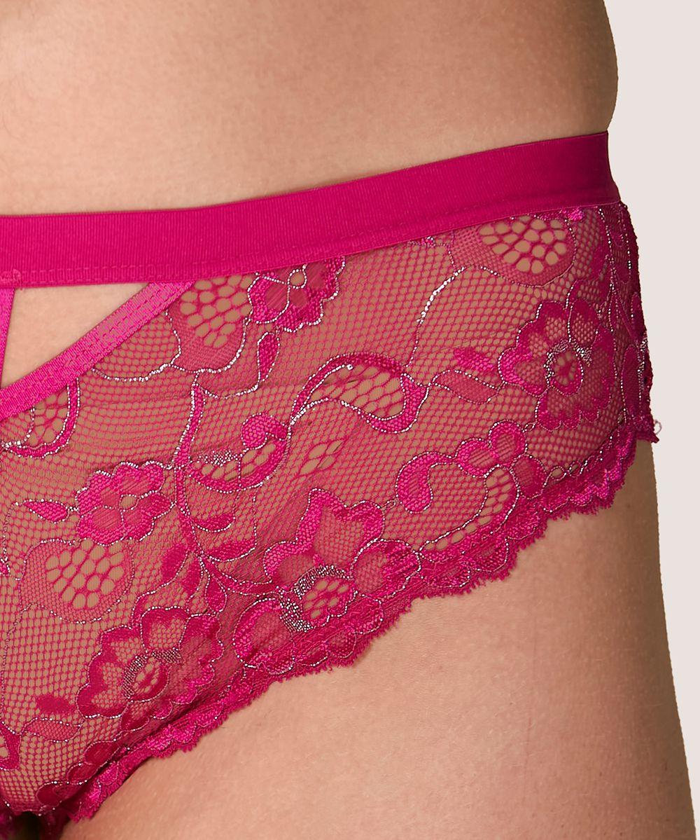 Pantaleta Calzones Encaje Poliamida Mujer Lady Genny-8