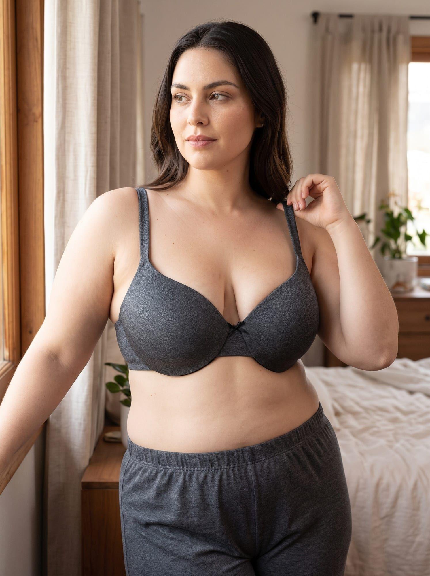 Sostén Microfibra Sin Arco Poliamida Mujer LADY GENNY-7
